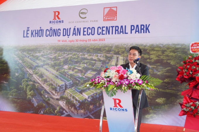 Khởi công đại dự án gần 200 ha tại Nghệ An - Eco Central Park - 1