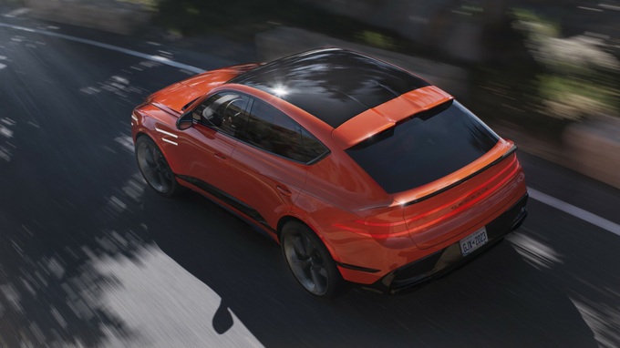 Cận cảnh mẫu xe được ví như Porsche Hàn Quốc, sẽ cạnh tranh BMW X6 - 7