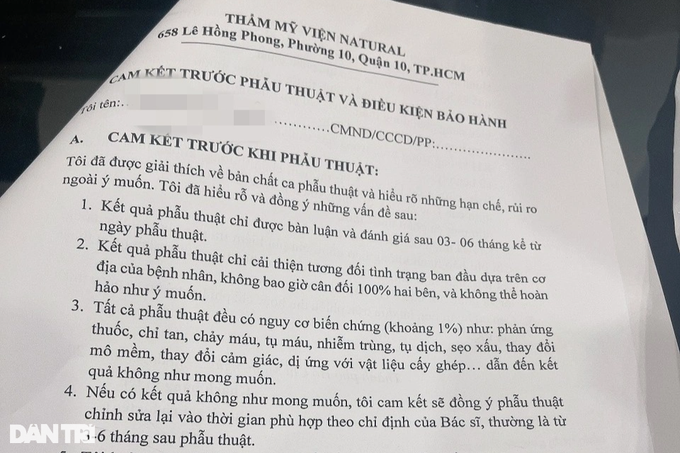 Vụ bác sĩ tiktok sửa mũi gây tai biến: Cơ sở thẩm mỹ hoạt động không phép - 2