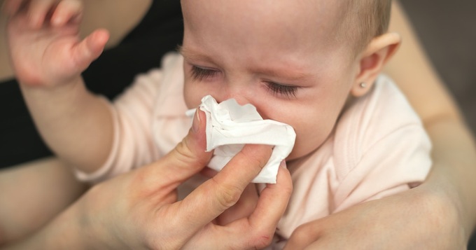 5 cách ngăn chuyển nặng khi trẻ bị chảy nước mũi - 1