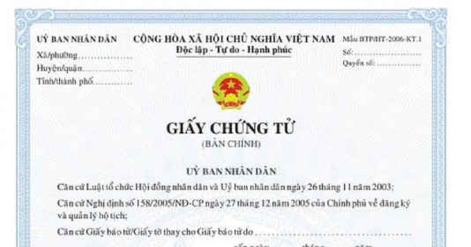 Chồng mất tích thì làm giấy chứng tử như thế nào? - 1