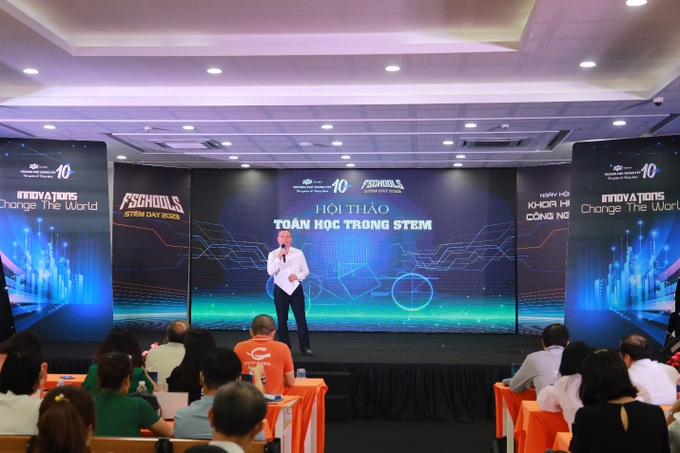 Chủ đề Toán học trong STEM được bàn thảo ở FSchools STEM day - 2