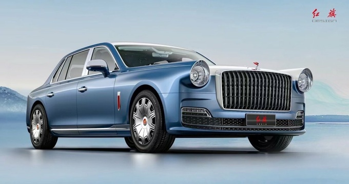 Hongqi L5 2023 ra mắt tại Trung Quốc, vẫn mang phong cách Rolls-Royce - 4
