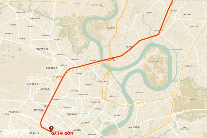 TPHCM đã có 5km đường hoa chạy dọc tuyến đường sắt nội đô - 2