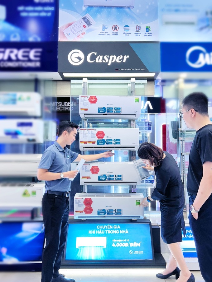 Casper Việt Nam đạt vị trí top 2 thị phần điều hòa trong tháng 3/2023 - 3 Casper Việt Nam đạt vị trí top 2 thị phần điều hòa trong tháng 3/2023 - 3