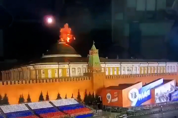Tình báo Mỹ: Ukraine có thể đứng sau vụ tập kích Điện Kremlin - 1 Tình báo Mỹ: Ukraine có thể đứng sau vụ tập kích Điện Kremlin - 1