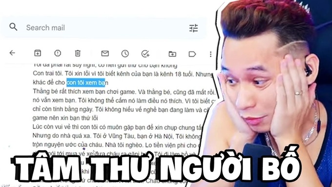 Xúc động với tâm thư của người cha mất con gửi streamer Độ Mixi - 1