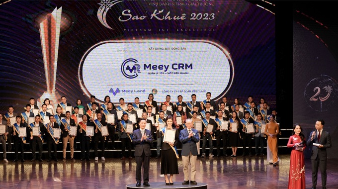 Ứng dụng CRM dành cho nhà môi giới bất động sản của Meey Land nhận giải Sao Khuê - 1 Ứng dụng CRM dành cho nhà môi giới bất động sản của Meey Land nhận giải Sao Khuê - 1
