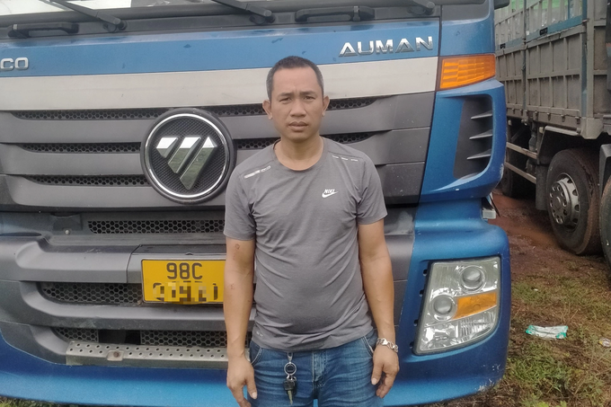 Tài xế dũng cảm Hoàng Văn Nghị (Ảnh: Nhân vật cung cấp).