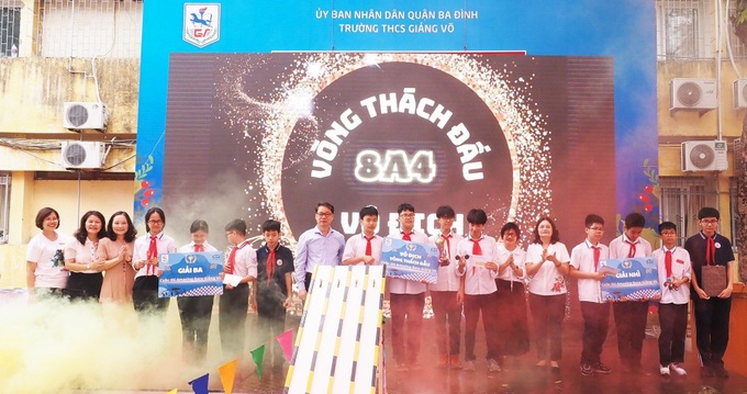 Học sinh Hà Nội trải nghiệm sáng tạo sản phẩm trên đường đua kỳ thú - 3