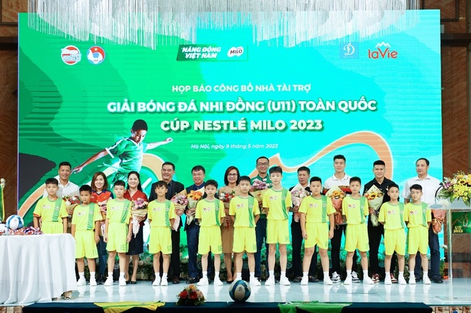 Sắp diễn ra giải bóng đá nhi đồng U11 toàn quốc - cúp Nestlé Milo 2023 - 2