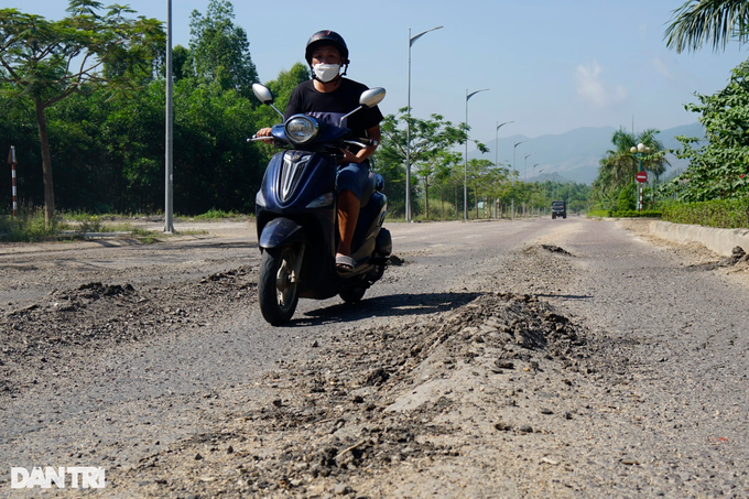 Đường nghìn tỷ ở Bình Định hư hỏng sau 2 năm sử dụng - 2