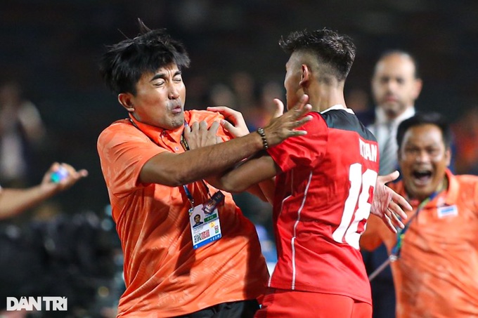 Cầu thủ Indonesia và Thái Lan ẩu đả dữ dội ở trận chung kết SEA Games - 1