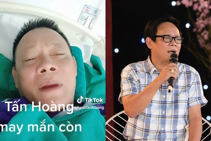 Nghệ sĩ Tấn Hoàng đột quỵ, nhập viện cấp cứu - 1