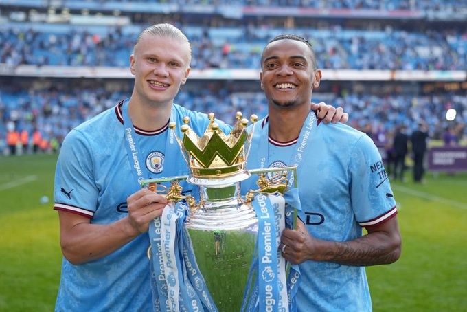 Man City ăn mừng danh hiệu vô địch Premier League - 5