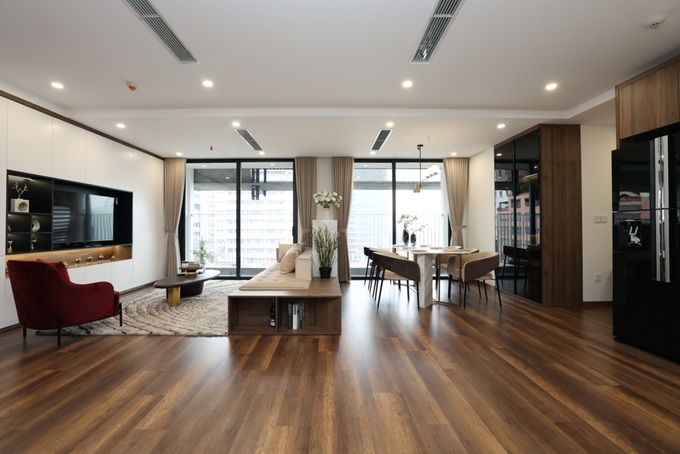 Grand SunLake được giới thiệu với mức giá từ 37 triệu đồng/m2 cho chất lượng bàn giao hoàn thiện cao cấp (Ảnh: Grand SunLake).