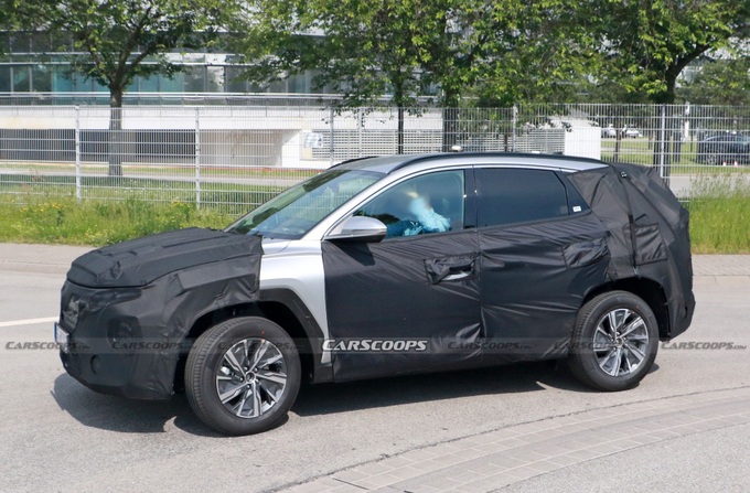Hyundai Tucson phiên bản nâng cấp xuất hiện trên đường thử - 6