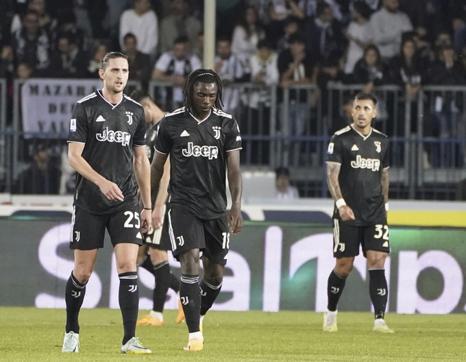 Juventus lại bị trừ 10 điểm ở Serie A | Báo Dân trí