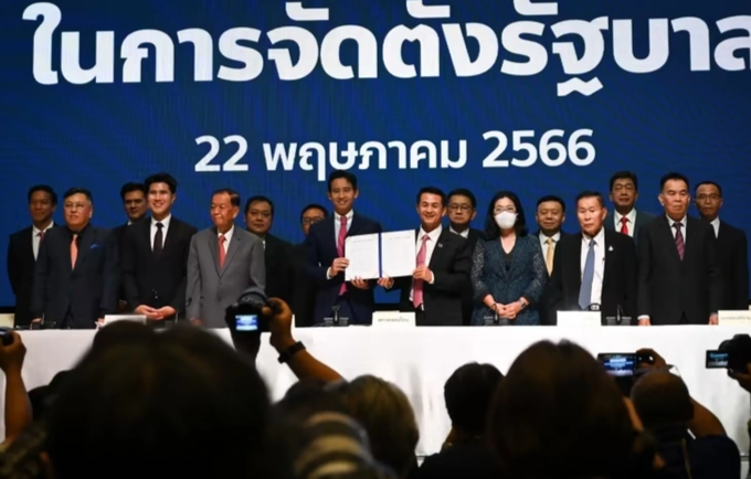 Liên minh 8 đảng của Thái Lan thỏa thuận hướng tới lập chính phủ mới - 1