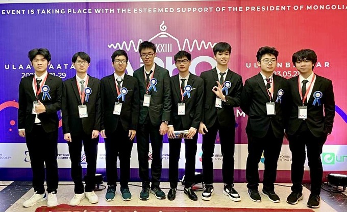 Đội tuyển Việt Nam thắng lớn ở Olympic vật lý Châu Á - Thái Bình Dương 2023 - 1