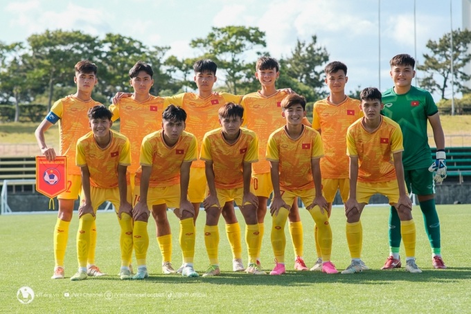 U17 Việt Nam thắng tưng bừng trận thứ hai liên tiếp ở Nhật Bản - 1