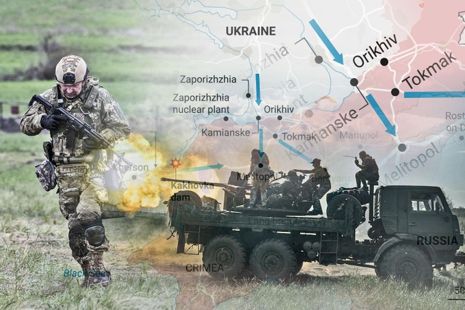 Ukraine phản công lớn, chiến sự dồn dập diễn biến mới - 1