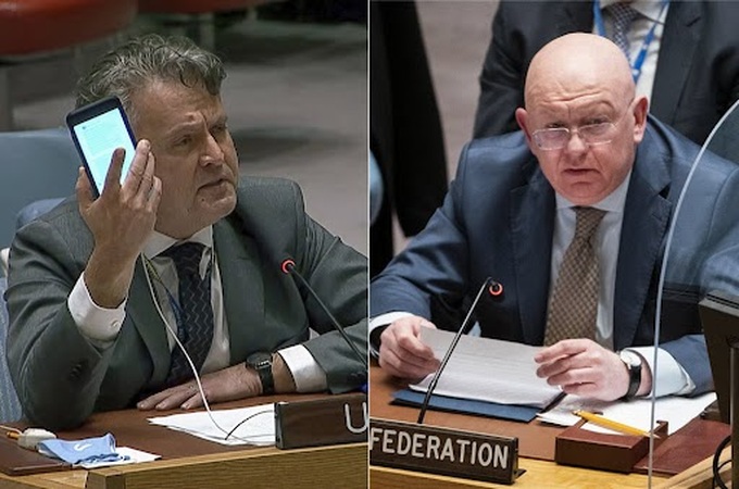 Nga, Ukraine đấu khẩu tại Liên hợp quốc về vụ vỡ đập - 1