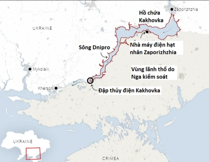 Ông Zelensky nêu phương án đối phó khẩn cấp sau thảm họa vỡ đập ở Kherson - 3