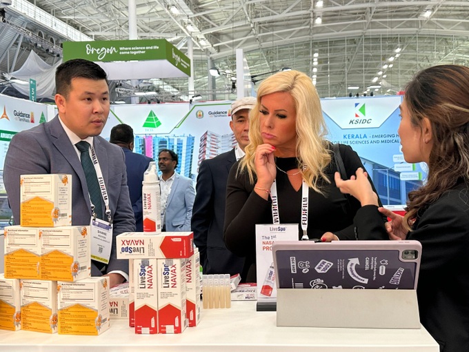 LiveSpo NAVAX gây chú ý tại triển lãm công nghệ sinh học BIO Boston, Mỹ - 2