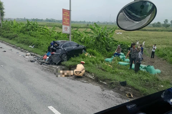 Nghi vấn xe đầu kéo tông tử vong CSGT làm nhiệm vụ trên đường - 1