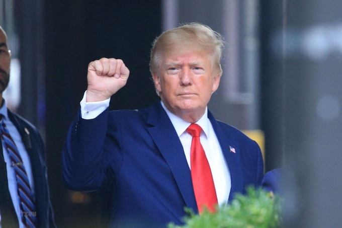 Ông Trump bỏ xa đối thủ hàng đầu đảng Cộng hòa dù bị truy tố liên bang - 1 Ông Trump bỏ xa đối thủ hàng đầu đảng Cộng hòa dù bị truy tố liên bang - 1
