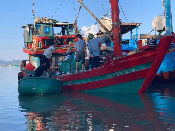 Winning 3 tons of golden fins, fishermen earned 600 million after one night - 1