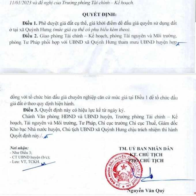Em trai phó chủ tịch huyện trúng đấu giá 23 lô đất: Hủy bỏ kết quả - 3