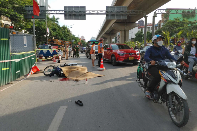 Hà Nội: Tai nạn trên đường Nguyễn Trãi, một người tử vong - 1