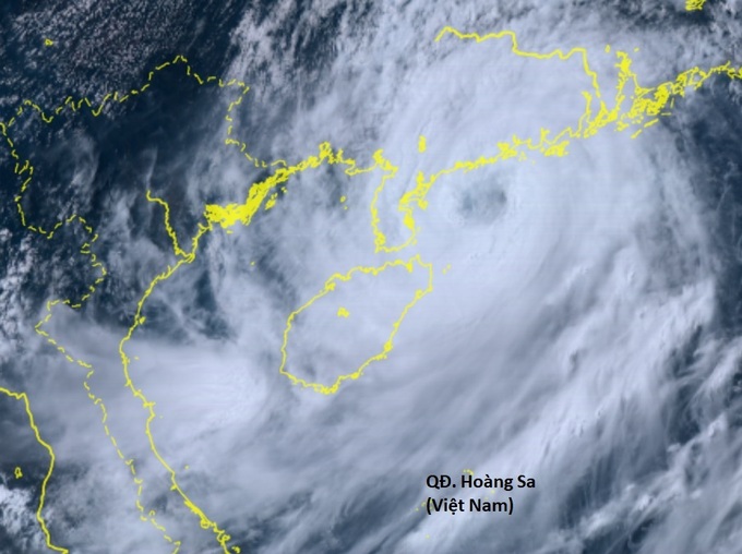 Bão số 1 ở giai đoạn mạnh nhất, miền Bắc mưa lớn từ tối nay - 2 Bão số 1 ở giai đoạn mạnh nhất, miền Bắc mưa lớn từ tối nay - 2