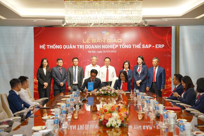 DOJI và CMC tổ chức bàn giao hệ thống quản trị tổng thể SAP - ERP - 1