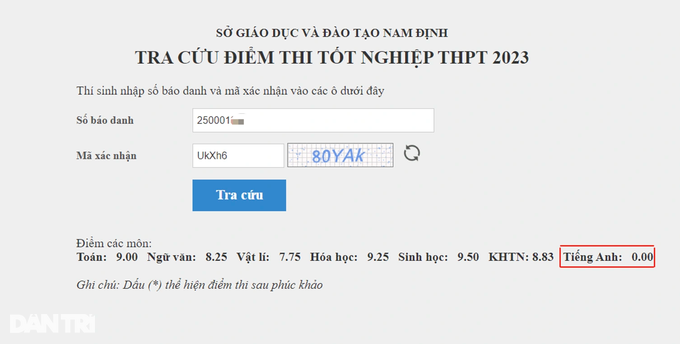 Nhóm thí sinh điểm cao ngất mà trượt: Thực tế điểm tiếng Anh là... 10! - 2