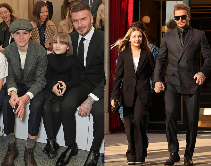 Harper Beckham gây tranh cãi vì mặc váy xẻ sâu không hợp tuổi 12 - 6