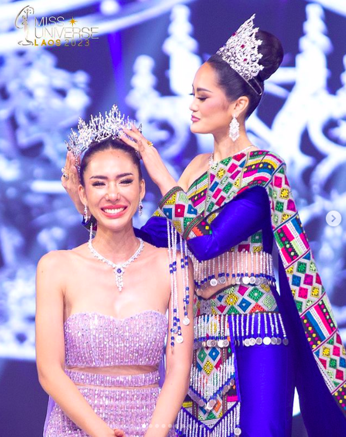 Nhan sắc ngọt ngào, gợi cảm của tân Hoa hậu Hoàn vũ Lào - 1