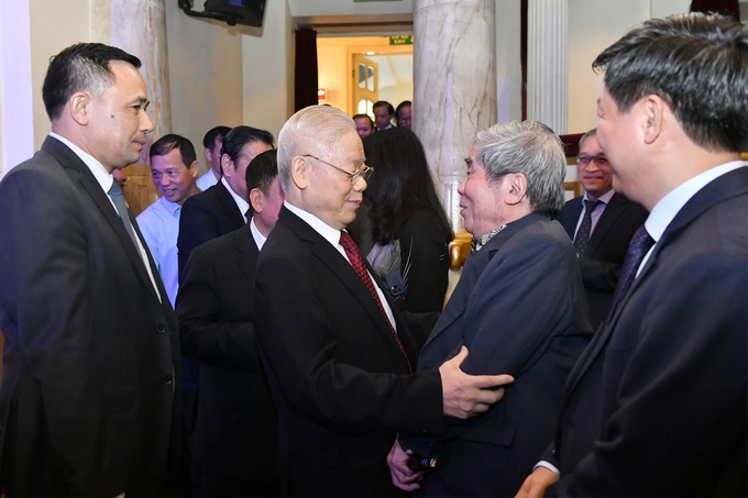 Phát biểu của Tổng Bí thư tại Lễ kỷ niệm 75 năm Liên hiệp các Hội VHNT - 4