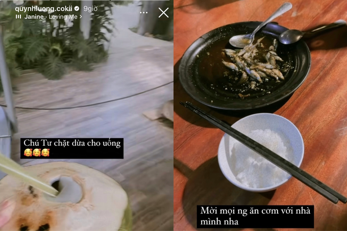 Thiếu gia Trà Vinh công khai khóa môi ngọt ngào với Quỳnh Lương - 2