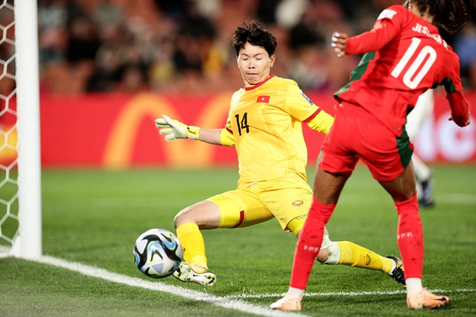 Thủ môn tuyển nữ Việt Nam lọt top xuất sắc ở World Cup - 1