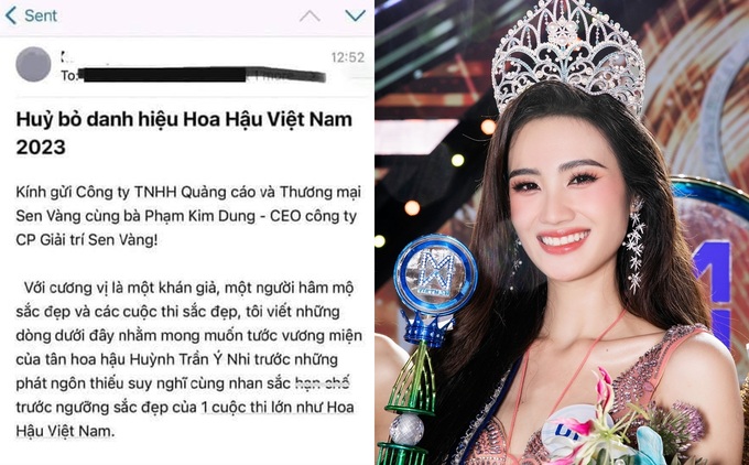 Hoa hậu Ý Nhi bị 200.000 người anti, yêu cầu tước vương miện: BTC nói gì? - 2