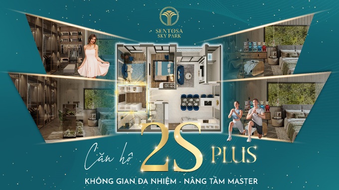 Không gian đa nhiệm cao cấp tại căn hộ 2S Plus Sentosa Sky Park - 1