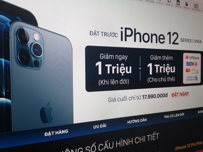 Đại lý giảm giá, tung nhiều ưu đãi trước khi mở bán iPhone 12 tại Việt Nam - 1