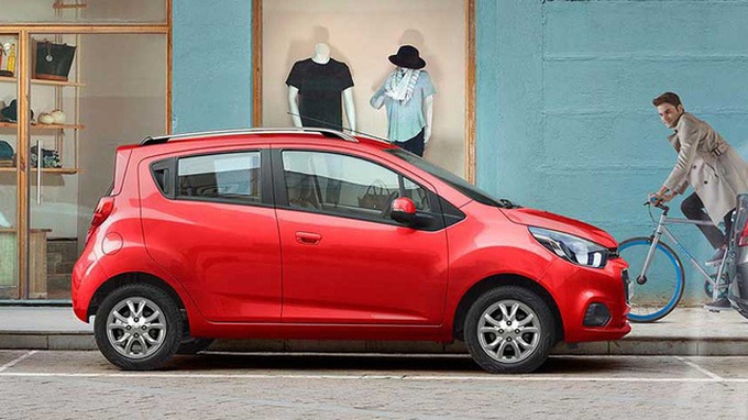 
Chevrolet Spark có 6 tùy chọn màu sơn ngoại thất
