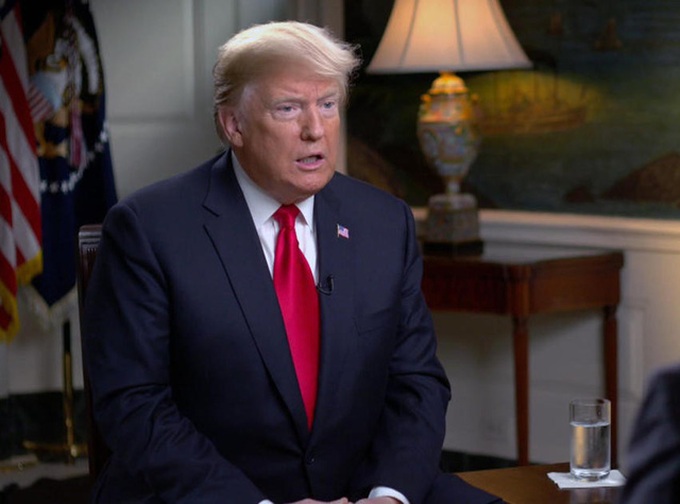 Tổng thống Mỹ Donald Trump (Ảnh: CBS News)