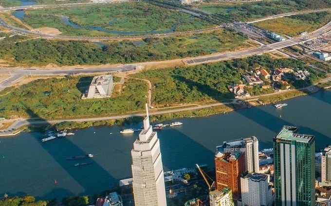 Sunflower field proposed for Saigon riverbank - 1