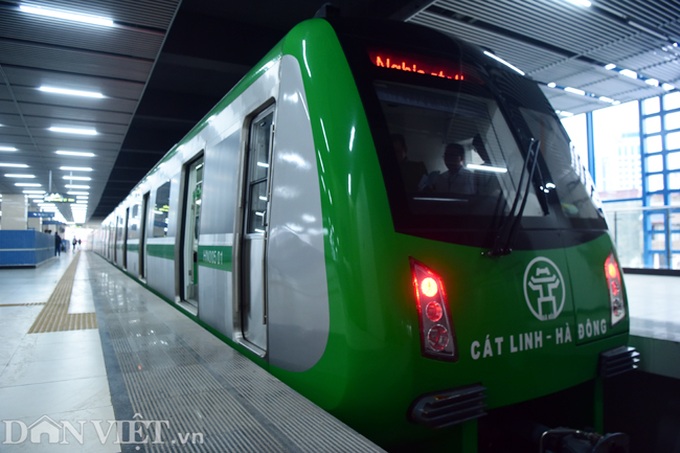 Hanoi’s first metro line begins 20-day trial run - 1 Hanoi’s first metro line begins 20-day trial run - 1