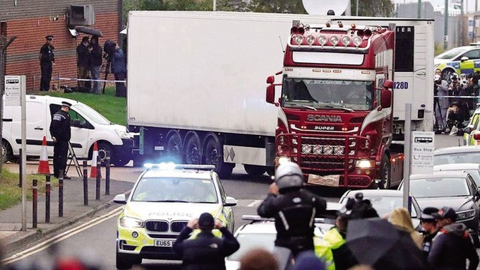 UK container truck victims' identities not announced - 1 UK container truck victims' identities not announced - 1